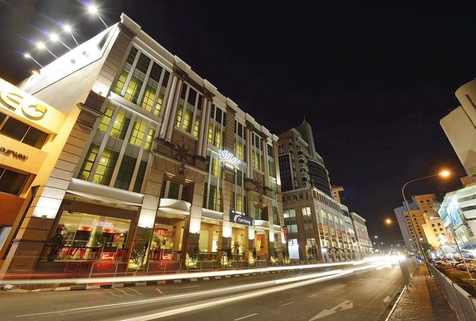 Abell Hotel Kuching Bagian luar foto